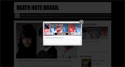 Desktop Screenshot of deathnote.com.br